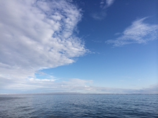 Faint faint structure at horizon... Barrow