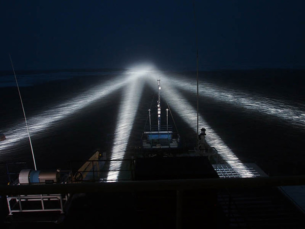 Blizzard during the Arctic night, which slowly has begun to be longer. Photo taken in the headlights Oden’s. Blizzard during the Arctic night, which slowly has begun to be longer. Photo taken in the headlights Oden’s.