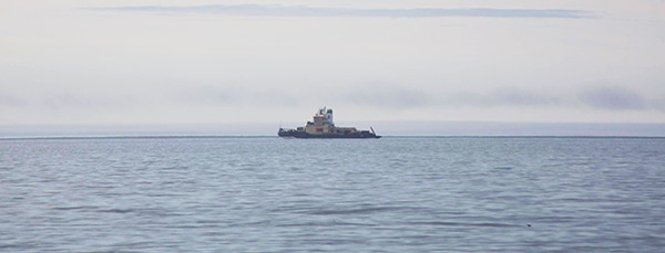 Oden outside Barrow, Alaska. Photo: Stella Papadopoulou Oden outside Barrow, Alaska. Photo: Stella Papadopoulou